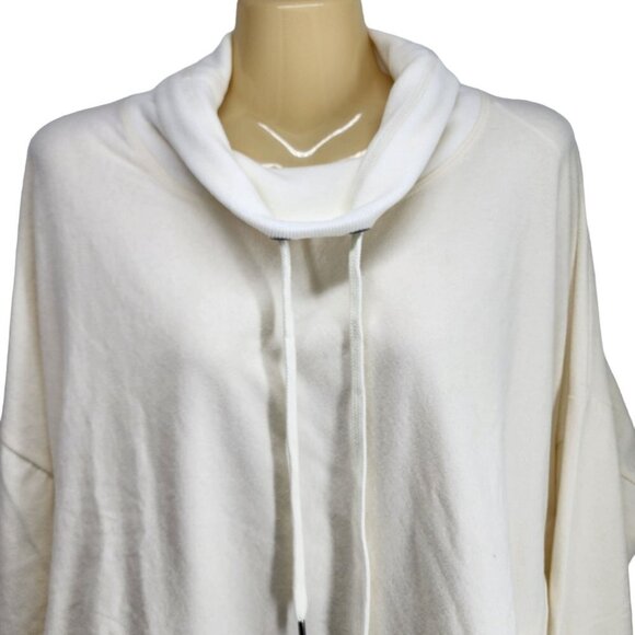 NWT Sweaty Betty Harmonise‎ Luxe Fleece White Pullover Sweatshirt Size XXL - Picture 2 of 12